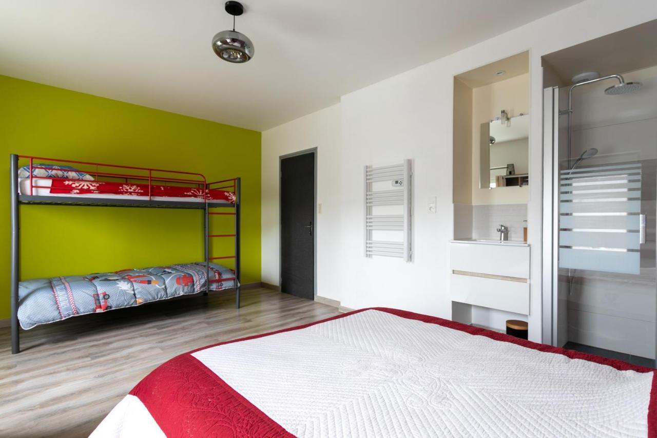 Les Hortensias - Les Chambres de Kergrist Le Faouet  Extérieur photo